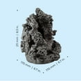 thumbnail image 4 of biOrb Black Mineral Stone Sculpture - Aquarium Decor, 4 of 9
