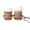 A, variant on Coffee Cup Keychain - Mini 2-Cup Coffee Carrier Charm Key Ring with Lobster Clasp, Compact Size, Silicone Material for Bag Decor, Coffee Lover Gift & Daily Accessory