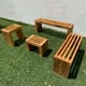 thumbnail image 1 of Sala de Jardín o Terraza para Exterior para hasta 6 personas, Estilo Vintage De Madera Durable, Resistente al Sol y Lluvia. D4 Moderno, 1 of 7