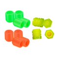 thumbnail image 1 of 12 tapones fluorescentes para válvulas de neumáticos de coche, luminosos, para la mayoría de coches y SUV. Verde Naranja Amarillo, 1 of 9