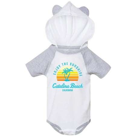 

Inktastic Summer Enjoy the Sunshine Catalina Beach California in Blue Gift Baby Boy or Baby Girl Bodysuit