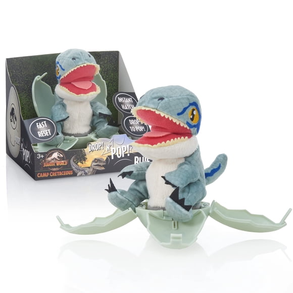 Huevo de dinosaurio con peluche desplegable ¡GUAU! COSAS: Jurassic World