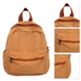 thumbnail image 1 of Mochila Escolar Mini para Mujer Color Sólido Lona Vintage Casual, 1 of 9