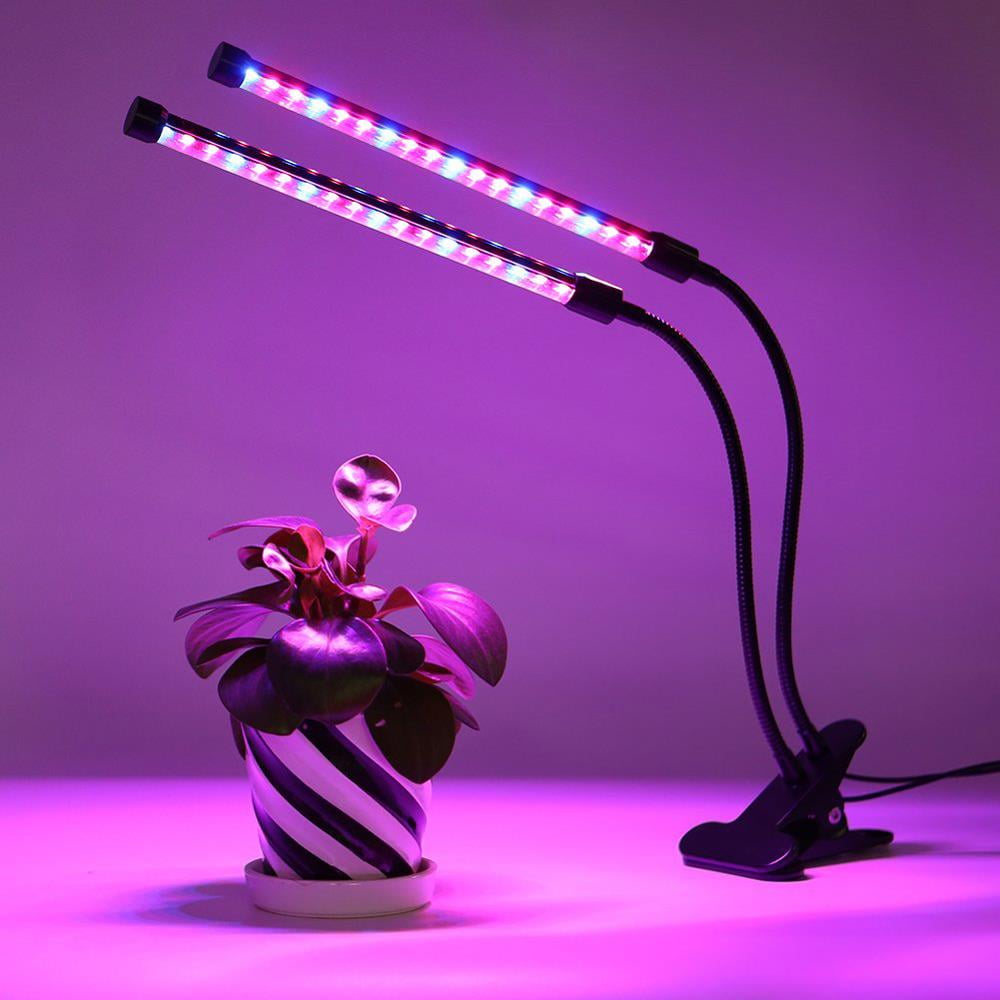 UBesGoo 40LEDs 30W Grow Light for Indoor Plants 2 Head