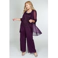 thumbnail image 4 of R&M Richards Plus Size Pant Suit Made in USA 5008W, 4 of 5