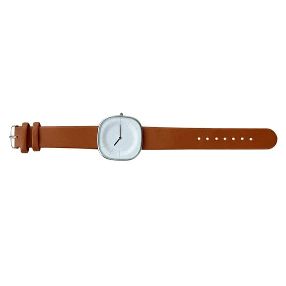 Raindrops Female Wrist Watch Ornament Fashion Wrist Watch Leather Strap Watch Lightweight Wrist Watch