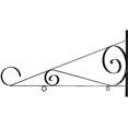 thumbnail image 2 of Signworld Hanging Sign Scroll Bracket - 36", 2 of 4