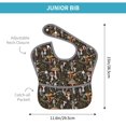 thumbnail image 4 of Easygdp Mushroom Garnish Bibs For Babies, Baby Bibs for Eating, Toddler Bibs, Waterproof Bibs, Feeding Bibs, for Toddlers, Boys, Girls, 4 of 8