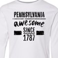 thumbnail image 4 of Inktastic Pennsylvania Awesome Since 1787 Long Sleeve Youth T-Shirt, 4 of 5