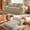 Cream, variant on Leumius 2-in-1 Convertible Sofa Bed,Boneless Corduroy Modular Sleeper Couch with Cup Holders & Side Storage Pockets,Oversized Deep Seat Sofa for Living Room, Apartment, Guest Room,Gray