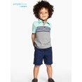 thumbnail image 3 of Simple Joys by Carters Polo à Manches Courtes pour Garçons Tout-Petits, Lot de 3, Rayé, 4T, 3 of 5