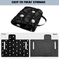 thumbnail image 6 of Pzuqiu Golf Ball Pattern Golf Cart Seat Covers 4 Front Pockets Quilted Golf Cart Seat Covers, Suitable for Outdoor, Fit for 2-Person Golf Carts Club Car, 6 of 9
