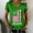 Green, variant on Womens Shirts Summer 250Th Anniversary Usa for Women 17762026 Patriotic American Flag V Neck T July 4Th Graphic Tee 250 Anniversary Usa Shirt Women Black L