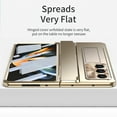 thumbnail image 7 of Decase for Samsung Galaxy Z Fold 6 Rugged Case, Plating PC Luxury All-Inclusive Hinge Protection Support Wireless Charging with Built-in Screen Protector Cover For Samsung Z Fold 6 2024 5G Gold, 7 of 7