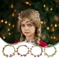 thumbnail image 7 of XEOVHV Assorted Colored Flower Crown Wreath Headband Garland Headbands for Wedding Festival Party Vacation Photography Props, 7 of 7