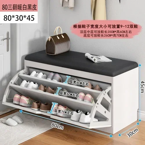 Réplica de Zapatero para sala de estar, entrada con asiento, taburete para cambiar zapatos, pasillo de jugador, muebles de zapateros de lujo