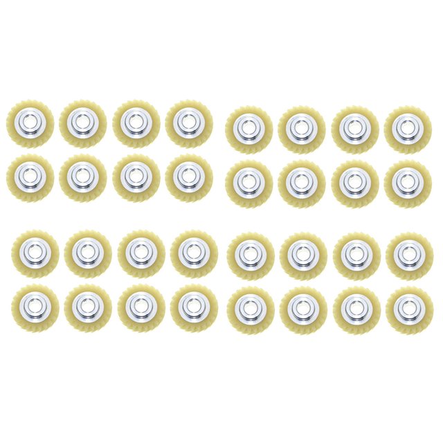 32 Piezas W10112253 Pieza de Repuesto del Engranaje Helicoidal del Mezclador Perfectamente Ajustada para