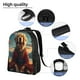 thumbnail image 5 of Fotbe Meditating Golden Retriever Mochila de Viaje para Laptop, Mochila Ejecutiva Delgada y Resistente 15.6", 5 of 8