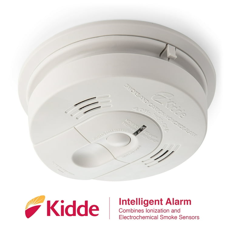 Battery Operated Combination Smoke and Carbon Monoxide Detector with Voice Alert and Intelligent Hazard Sensing Battery Operated Combination Smoke and Carbon Monoxide Detector with Voice Alert and Intelligent Hazard Sensing