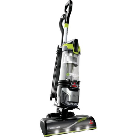 BISSELL - CleanView Allergen Lift-Off Pet Vacuum - Black/ Electric Green