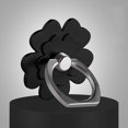 thumbnail image 4 of Sidaley Soporte Universal para anillo de dedo de teléfono con flores, accesorios portátiles para teléfono para iPhone, Huawei, soporte para anillo Teléfono y Comunicación negro, 4 of 6