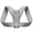 Grey, variant on Upper Back Support for Men and Women, Adjustable Back Straightener, Pain Relief in Neck and Shoulder, Invisible under clothes