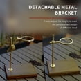 thumbnail image 5 of L'ÉPICÉA Pour over Coffee Maker Set,Stainless Steel Stand&Wooden Base, Glass Coffee Filters Cup, 5 of 10