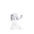 thumbnail image 3 of Kohler 27411-BL Riff Double Robe Hook - Matte Black, 3 of 6
