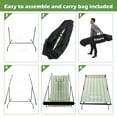 thumbnail image 4 of Ksports Racquet Sports Rebounder for Indoor/Outdoor w/Carry Bag, Green, 4 of 7