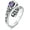 Dolphin, variant on Natural Amethyst Ocean Spoon Rings for Women S925 Sterling Silver Vintage Adjustable Open Thumb Statement Rings Healing Crystal Gemstone Jewelry for Her