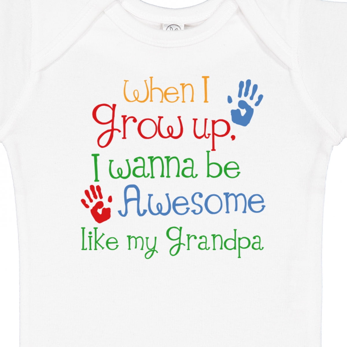 Inktastic Awesome Like My Grandpa Boys or Girls Baby Bodysuit