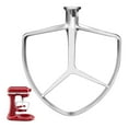 thumbnail image 2 of Geemin Stainless Steel Flat Beater for 7QT Tilt Stand Mixer Attachment for Kitchen Paddle Baking Pastry Dough Mixing, 2 of 14