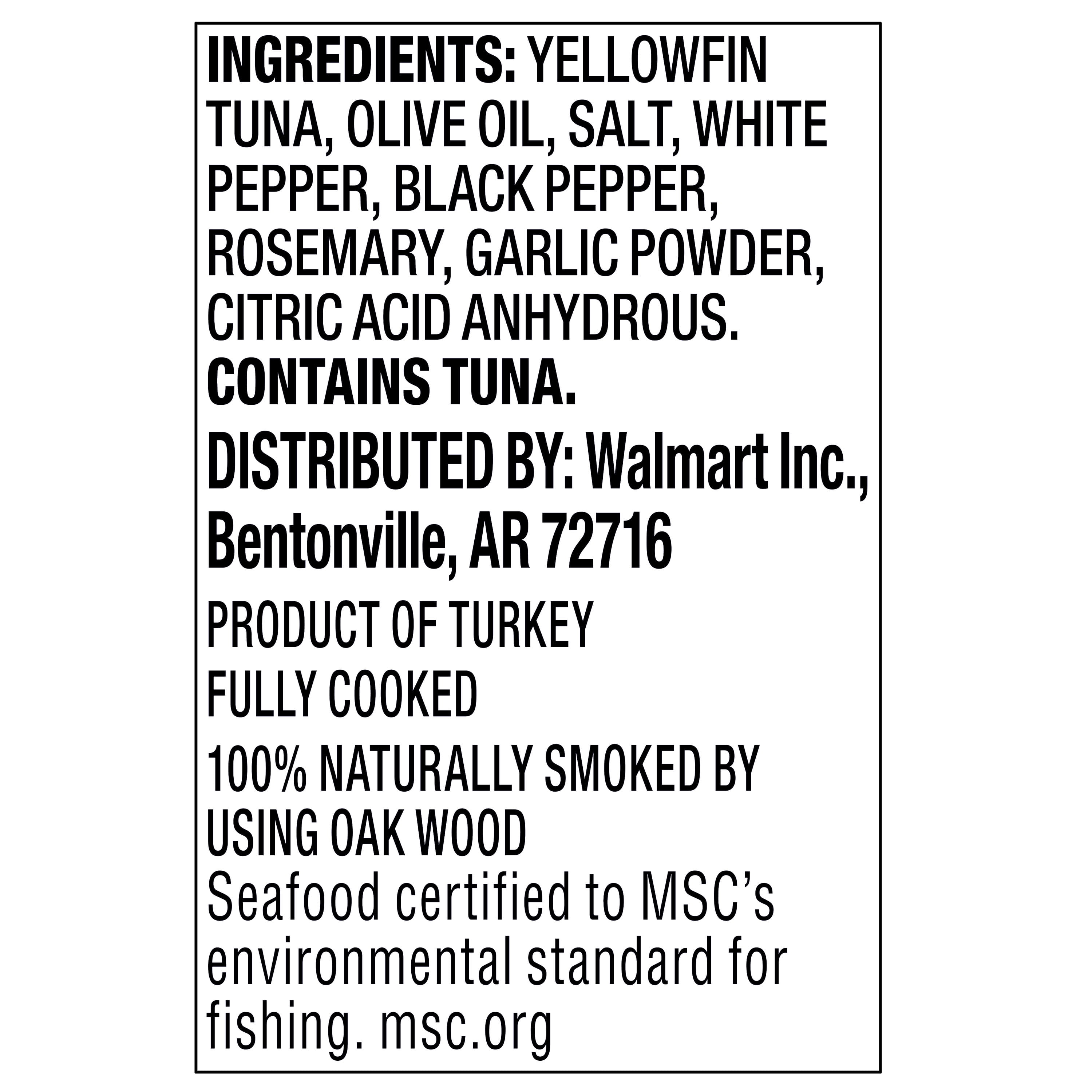 bettergoods Smoked Solid Light Tuna with Rosemary in Olive Oil, 4.41 oz