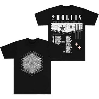 2hollis Tour 2025 Merch Short Sleeve T-shirt Unisex Fashion Crew