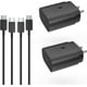 thumbnail image 1 of Innotech SC Adaptador Charger de Pared de Carga Rápida 25W, Paquete de 2 con Cable Tipo C para Samsung Galaxy S22/S22+/S22 Ultra, S21/S21+, S20/S20+, S10/S10, Note 20 Ultra, 1 of 5