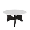 thumbnail image 7 of Manor Park Mid Century Modern 3 Leg Coffee Table, Faux White Marble, 7 of 7