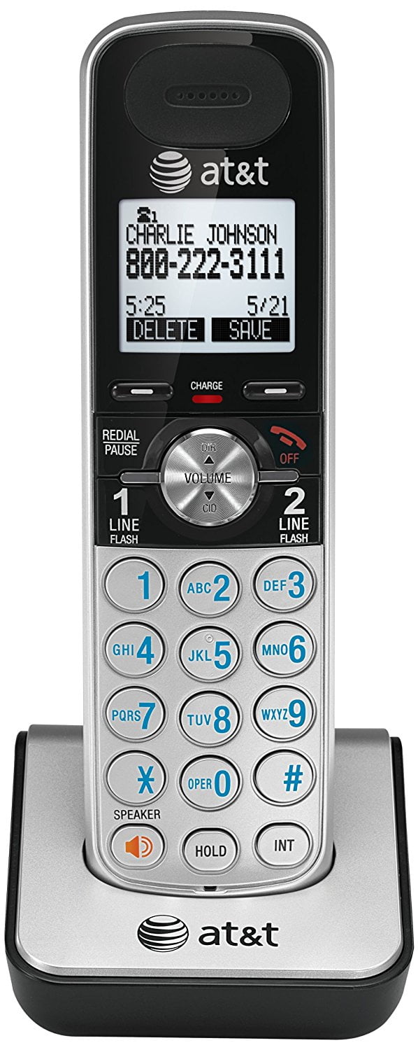 Silver/Black Requires an AT&T TL88102 Expandable Phone System to Operate AT&T TL88002 Accessory Cordless Handset 