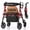 red, variant on Rollator Walkers for Seniors with Seat,16 lbs Foldable Rolling Walker,500lbs Capacity,8" All Terrain Wheels&Dual Brake,7-Level Handle Adjustable,Red