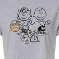 thumbnail image 3 of Peanuts - Group Easter - Juniors Cropped Cotton Blend T-Shirt, 3 of 6