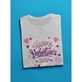 thumbnail image 3 of Happy Valentine's Day Heart T-Shirt Men -Smartprints Designs, Male Large, 3 of 4