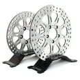 thumbnail image 4 of Front Rear Brake Rotors for Harley Sportster XL 883 1200 L Low XL883N Iron XL883R, 4 of 5