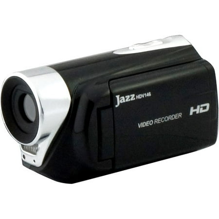 Jazz Hi-Definition Video Camcorder with 2" Swivel LCD, 8MP CMOS Sensor, 4x Digital Zoom