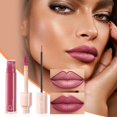 thumbnail image 2 of Liquid Lipstick Lipstick And Lip Liner Set, Two-In-One Matte Long-Lasting High Color Liquid Lip Gloss And Smooth Lip Liner Makeup 4ml, 2 of 6