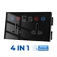 thumbnail image 2 of Enchufe Inteligente Tuya Wi-Fi con USB Tipo C, Enchufe de Pared Universal 4 en 1, Monitor de Potencia, Interruptor Táctil, Color Negro., 2 of 6