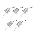 thumbnail image 2 of Cesta de jaula para cebo de pesca, 5 uds. Jaulas para cebo de pesca, jaula trampa para cebo de pesca, jaula alimentadora de cebo de pesca, diseño de clase mundial, 2 of 8