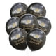 thumbnail image 1 of KAKOWELY 20 globos inflables de 12 pulgadas para fiesta de graduación (negros), 1 of 4