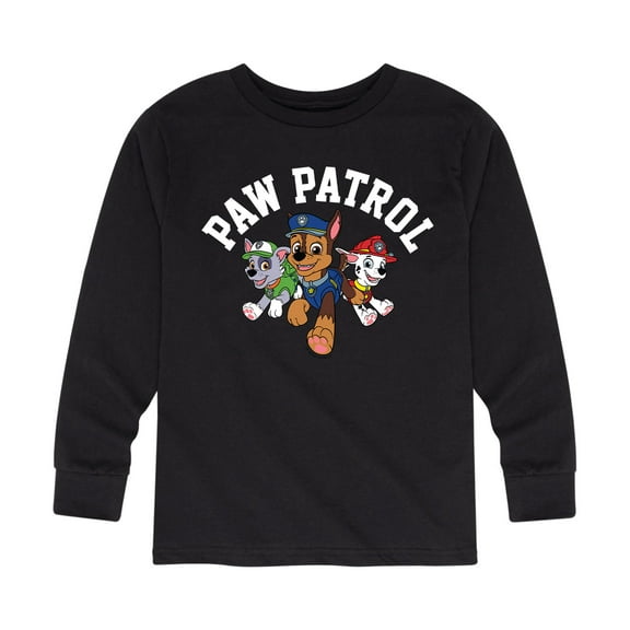 Paw Patrol Crew - Toddler And Youth Long Sleeve Graphic T-Shirt