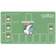 thumbnail image 1 of 60*35*0.2cm Anime GAME PTCG Dedicated DIY Card Playmat Battle Against Kawaii Series Pikachu Gengar Collection Gift Toys, 1 of 5