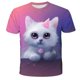 thumbnail image 1 of Conjuntos de ropa para bebés, niños, niñas y gatos, camisetas de dibujos animados para niños, pantalones cortos, trajes, ropa informal para niños de 1 a 14 años, 6 meses Gao Jinjia LED, 1 of 2