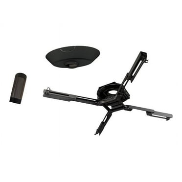 QualGear Pro-AV QG-KIT-CA-3IN - Bracket - for projector - black - ceiling mountable
